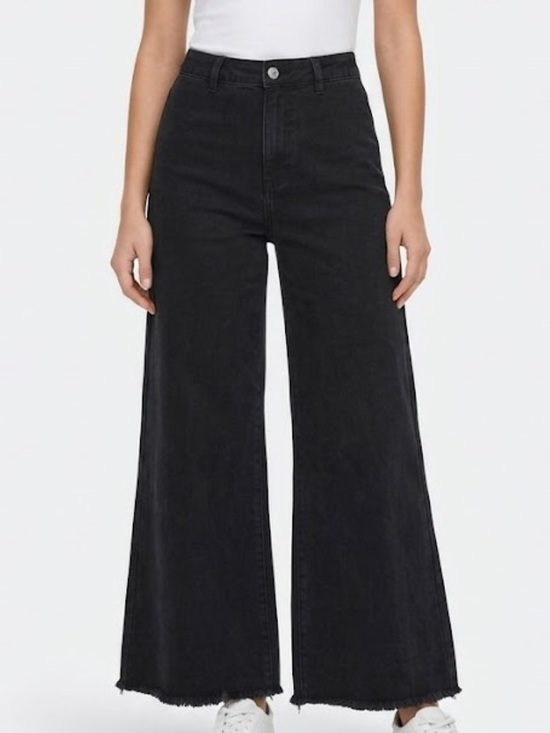 Zenana Outfitters Denim - Zenana Outfitters Black High-Rise Wide Leg Jeans